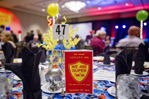 Table Setting at HEROES Gala